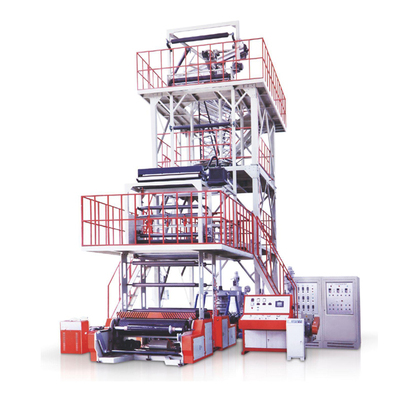 三层共剂牵引旋转膜泡内冷吹膜机